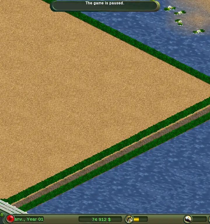 Jeu original: Carte Beach, zoom avant, rotation 1