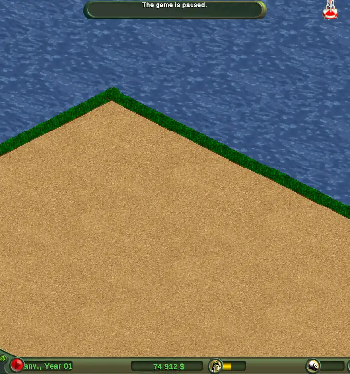 Jeu original: Carte Beach, zoom avant
