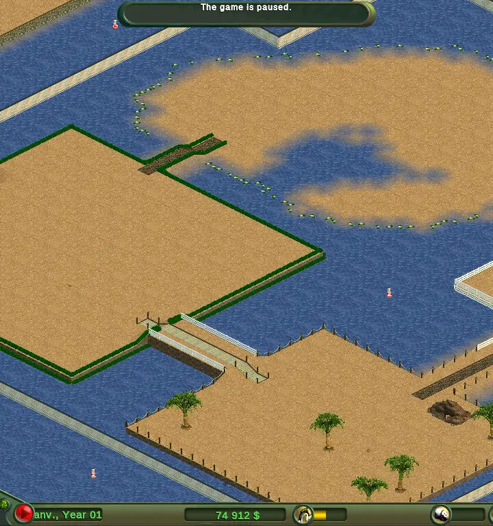 Jeu original: Carte Beach, zoom arrière, rotation 1