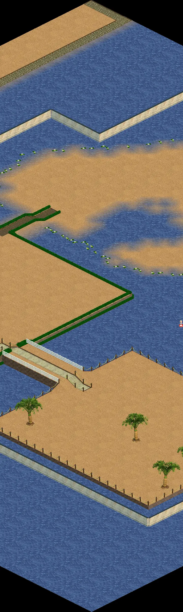 Carte Beach, vue complète, rotation 1