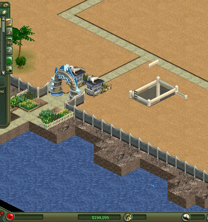 Bassin construit