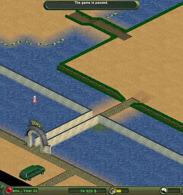 Jeu original: Carte Beach en 16 bits